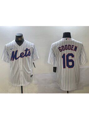 Dwight Gooden White Stitched Jersey